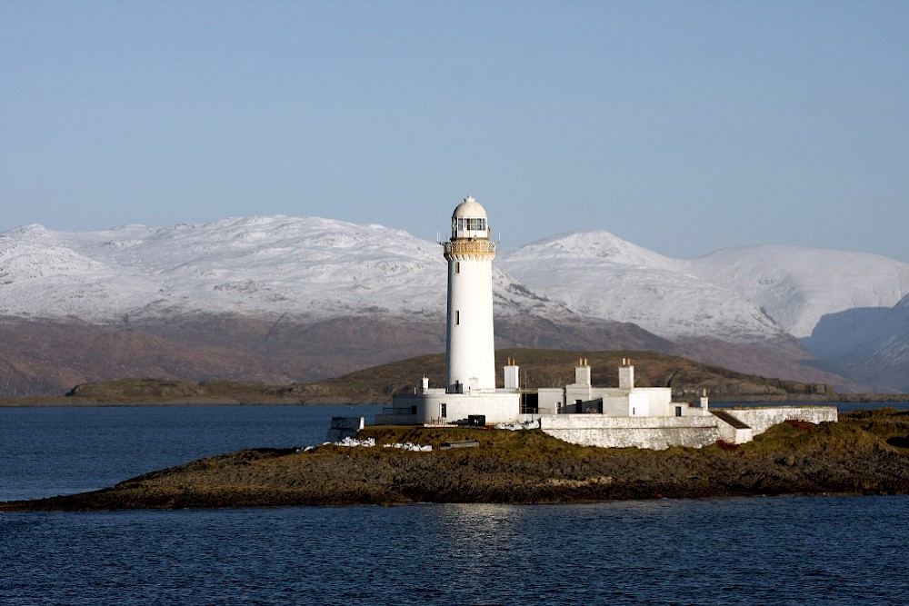 Lismore Lighthouse Between Oban and Mull