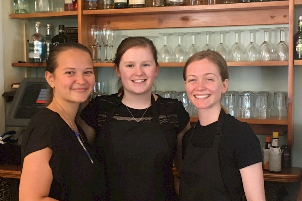 Malaika, Rhona and Sarah